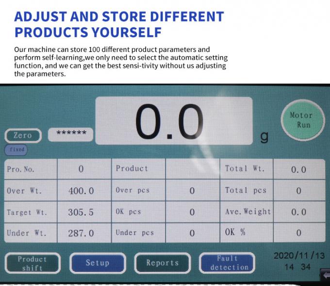 농식물 자동 무게 포장 기계 1kg-200kg 거부 기능 6
