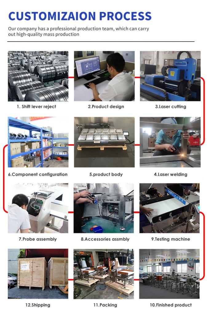농식물 자동 무게 포장 기계 1kg-200kg 거부 기능 11