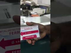 SA-990 디지털 신호 식품 금속 탐지기 50-60Hz 자동 정지 벨트 식품 금속 검사