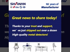 컨베이어 금속 탐지기 대용품 고 민감성 식품 산업 공장