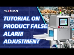 50Hz 전원 공급 장치 및 미러 폴리쉬 SUS304 바디 재질의 고급 식품 X 레이 기계