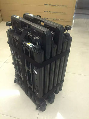 자력계 발광 다이오드 표시 휴대용 겹 문을 통해서 다 지역 몸 수색 도보