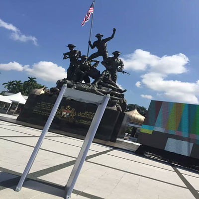 터치스크린 통제 시스템을 가진 금속 탐지기 구조 24 지역을 통해 아치길 도보