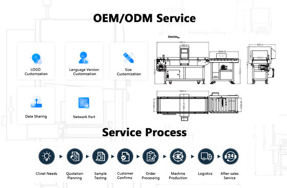 1200mm X 800mm X 1200mm 크기와 ± 0.1G 정확성