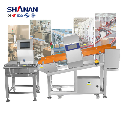 1200mm X 800mm X 1200mm 콤보 금속 탐지기와 체크 웨이거와 공기 폭발 거부 시스템 및 110V-220V 전압