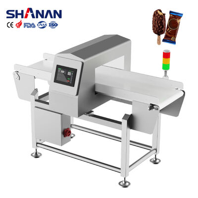 50~60Hz 식품 금속 탐지기 식품 생산 환경에서의 금속 탐지를 보장하는 스테인리스 304의 전체 구조로 장착