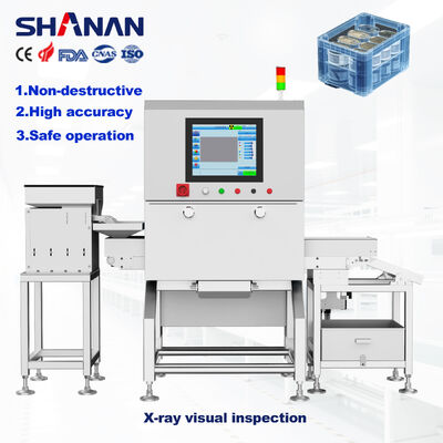 공장 식품 안전 자동 거부 X-레이 금속 탐지기
